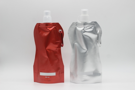 kaufen Individuelle Größe 500 ml Spritze Flüssigkeit Stehen Taschen PET PE Gravure Druckfläche online manufacture
