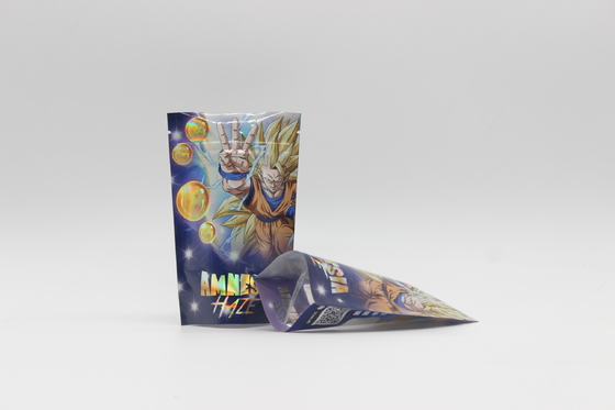 kaufen Geruchsschutz Mylar Weed Bags Custom Digitaldruck Gravure Druck mit Reißverschluss online manufacture