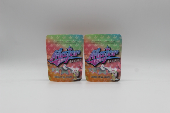 kaufen Reißverschluss-Aluminiumfolie-Mylar-Beutel 3,5 g, matt, weich, aufstehen für Weed-Blume online manufacture
