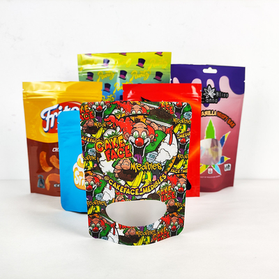 kaufen PET-Siegel Verpackung Aluminiumfolie Stehbeutel 3,5G Geruchsfeste Mylar-Taschen online manufacture