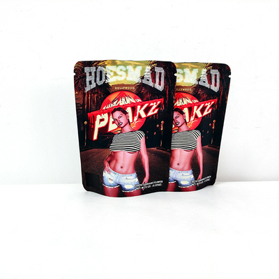 kaufen 3,5 g 14 g Mylar-Plastiktüte, laminierte, kindersichere Doypack-Standbeutel online manufacture