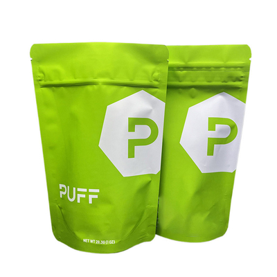 kaufen Matt Weed Mylar Geruchsfeste Soft Touch Taschen für Weed Essen online manufacture