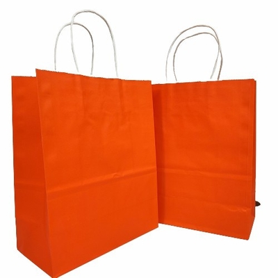 kaufen Soem-Kraftpapier-Einkaufstasche für Verpackenkleidungs-Imbiss-Waren online manufacture