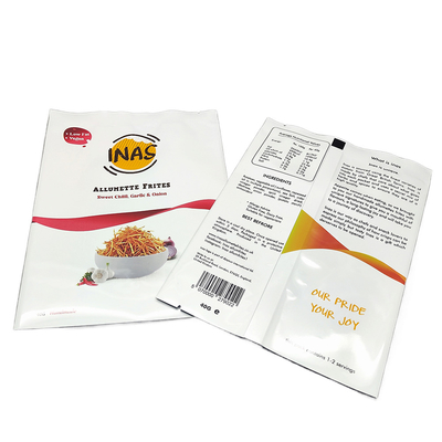 kaufen Geruch-Beweis-Rückseiten-Dichtungs-Taschen-Kartoffel-Chip Snack Packaging With Tear-Kerbe online manufacture