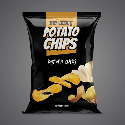 kaufen Soem Rückseite-Dichtung sackt Plastik-Verpackentasche Plastik für Plätzchen Chips Chocolate ein online manufacture