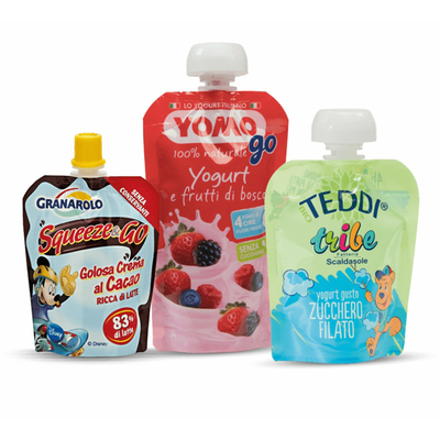 kaufen Kundenspezifische flüssige Taschen-wasserundurchlässige flüssige Plastikbeutel der Tüllen-200ml online manufacture