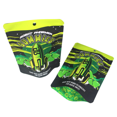 kaufen 3.5g Custom Mylar Ziplock Stand Up Bags CBD Verpackung online manufacture