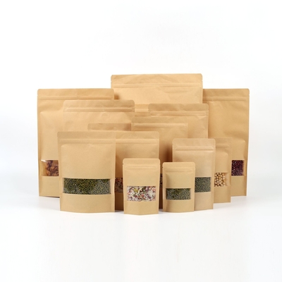 kaufen Biologisch abbaubare Kraft-Eco-Taschen mit Fenster online manufacture