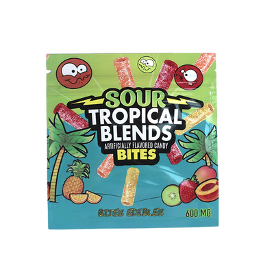 kaufen Gravierdruck Plastik Mylar Taschen mit Reißverschluss für Gummies Verpackung online manufacture