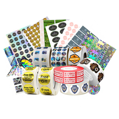 kaufen UV-Sicherheits-QR-Code Hologramm-Aufkleber-Etikett Permanent / Abnehmbar / Heißschmelzklebstoff online manufacture