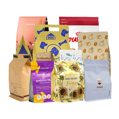kaufen Wärmeversiegelte, biologisch abbaubare Kraftpapierbeutel Seite Guesst Bodenbeutel Kaffeebeutel online manufacture