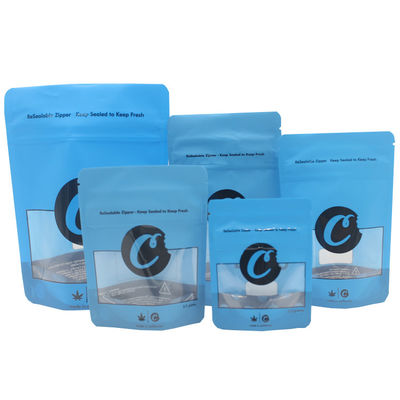 kaufen OEM Matte Body Scrub Pouch Mylar Ziplockk 3,5 g Verpackungstüten online manufacture
