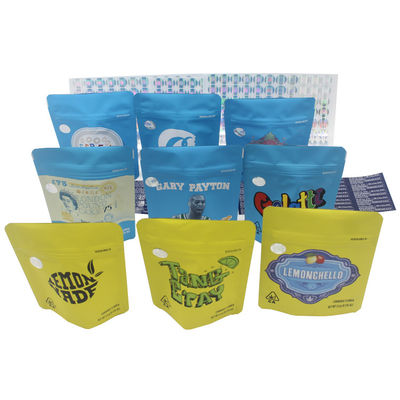 kaufen Warmdichtes Aluminiumfolie Mylar-Tasche Custom gedruckte Logo Ziplockk Mylar-Taschen online manufacture