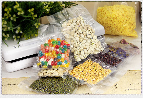 kaufen Anti-Leckage PE Vakuumverpackungstüten Laminate Wiederverwendbare Ziplock-Taschen online manufacture