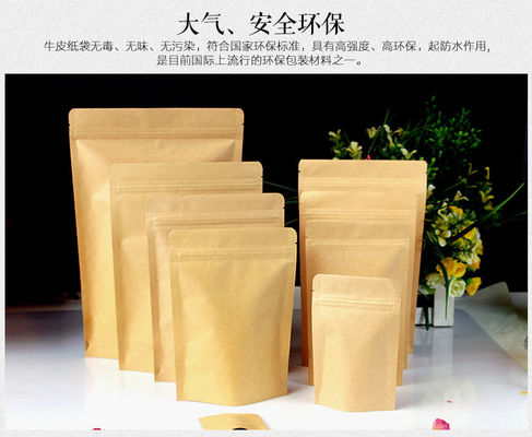 kaufen Biologisch abbaubare Kraft-Stand-up-Taschen online manufacture