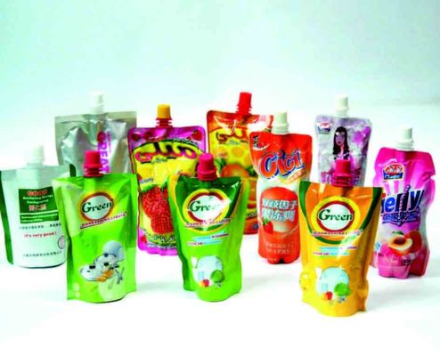 kaufen Sicherheits-Doypack Flüssigkeits-Spuckbeutel 350 ml Trinkbeutel mit Auslass online manufacture