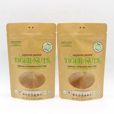 kaufen Kraft-Stand-up-Tasche Druckpapier-Tee-Tasche benutzerdefinierte Reißverschluss online manufacture