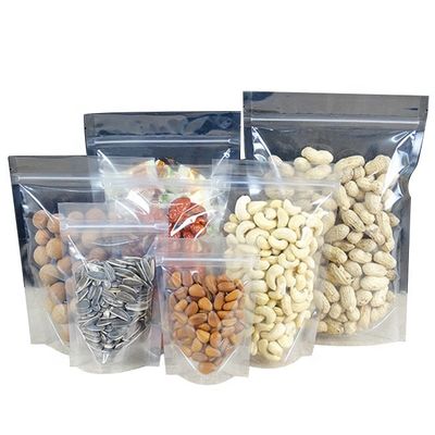 kaufen Durchsichtige Mylar Flat Bottom Stand Up Tasche 3,5 g Laminate Folie Taschen QS online manufacture