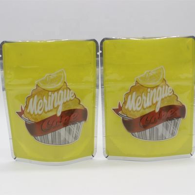 kaufen Ein Pfund Mylar Aluminiumfolie Taschen VMPET gedruckt Flachboden Tasche GMP gedruckt online manufacture