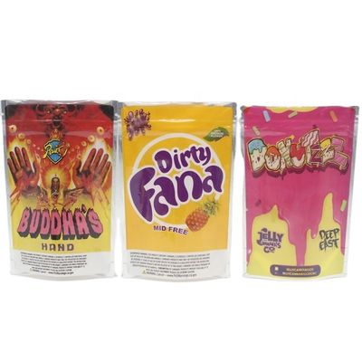 kaufen Wiederverschließbare Mylar-Stand-up-Taschen Kunststoff-Snack-Süßigkeiten Verpackung mit Ziplock online manufacture