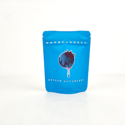 Custom Digital gedruckte Mylar Stand-up Tasche mit Kind Schloss Drei Seiten Tasche Stil 140 Mircon Dicke