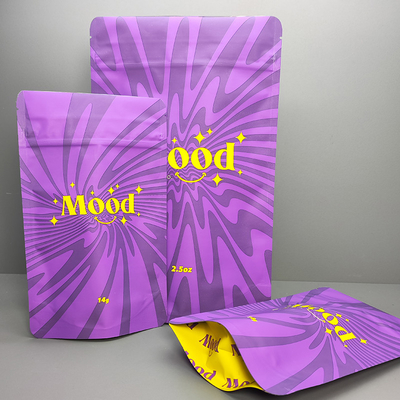 14g 28g Soft Touch Mylar Tasche Unkraut Unkraut Blumenverpackung Mylar Stehen Tasche