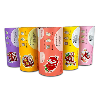 Heißsiegel-Nahrungsmittelverpackungsfolie-Rolle lamellierte Aluminiumfolie-metallisierte Kissen-Rolle BOPP