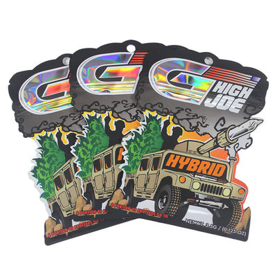 Weed Heat Versiegelbare Stanzschnitt Plastiktüten Unregelmäßige Form Zip Lock Custom