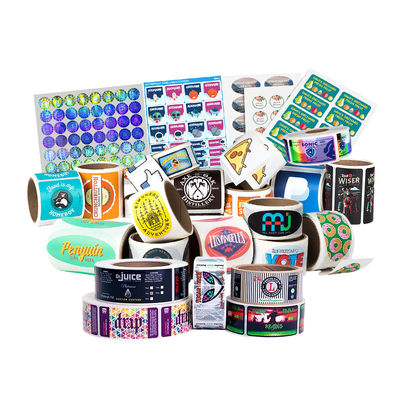 Druckbare Sicherheits-Holographische Aufkleber Etiketten Klebstoff Anti-Fälschung Etikett