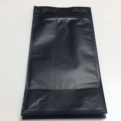 Wiederverschließbare Matte Schwarze Stehbeutel Doypack Reißverschlussbeutel Öko-freundlich
