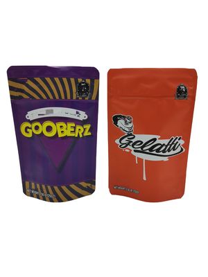 Digitale Druck Aluminiumfolie Ziplockk Tasche Stehen Sie auf Nahrungsmittelgeruchsfeste Zipper Mylar Taschen
