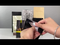 Kundenspezifische Plastikkaffeebohnen sacken Aluminiumfolie Plastik ein, die für Kaffee verpackt