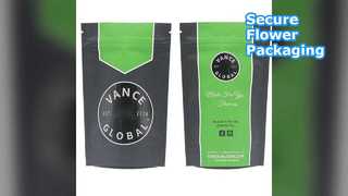 Kindersichere Standbodenbeutel in Blumenverpackung