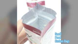 Geruchsdichte Beutel, individuell bedruckte Standbodenbeutel